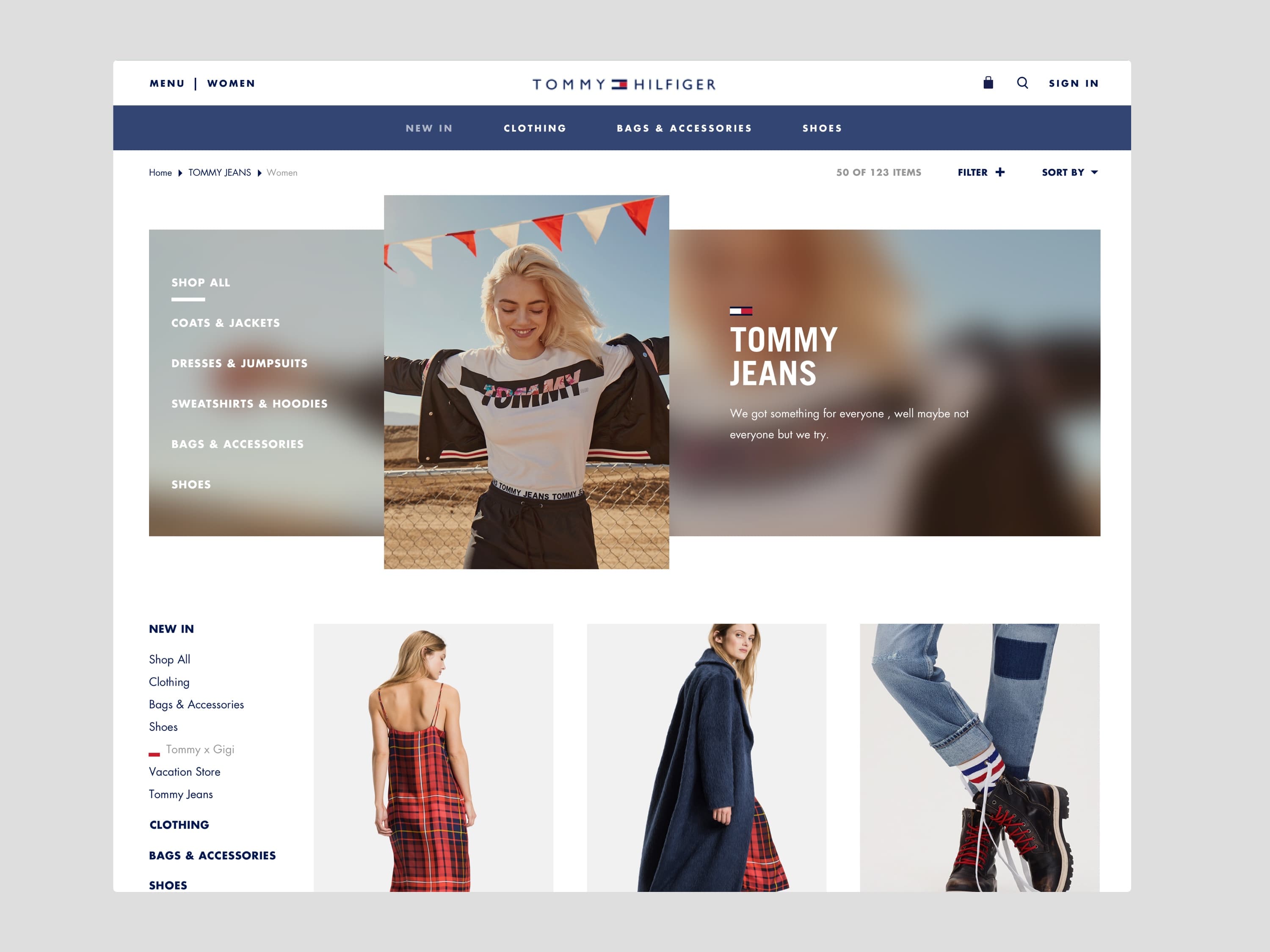 tommy hilfiger website